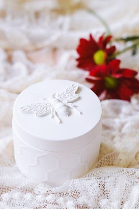 Pot Abeille en Plâtre