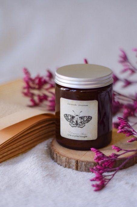 Bougie citronnelle géranium