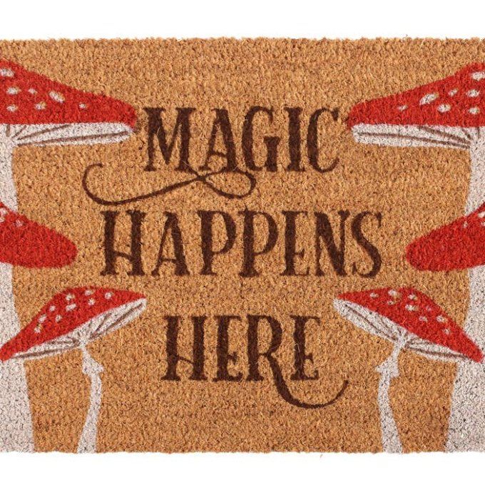 Paillasson Magic Happens Here
