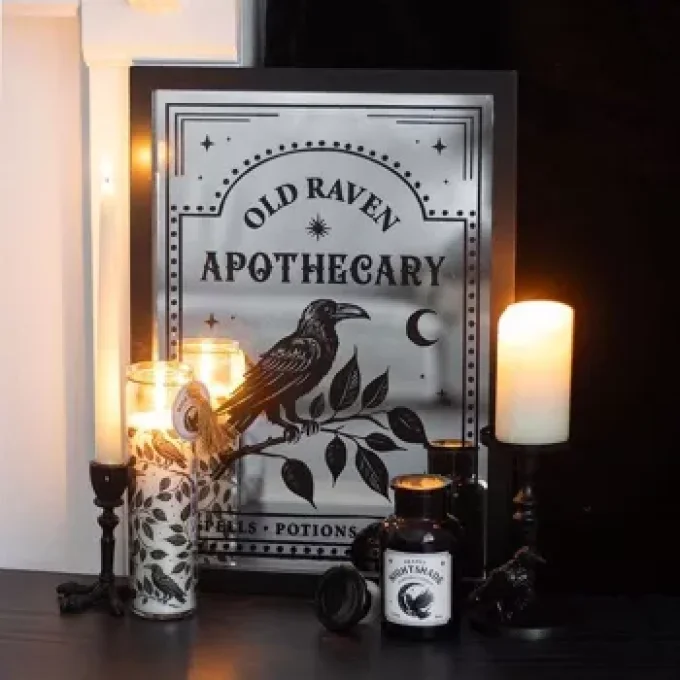 PORTE-BOUGIE PILIER RAVEN