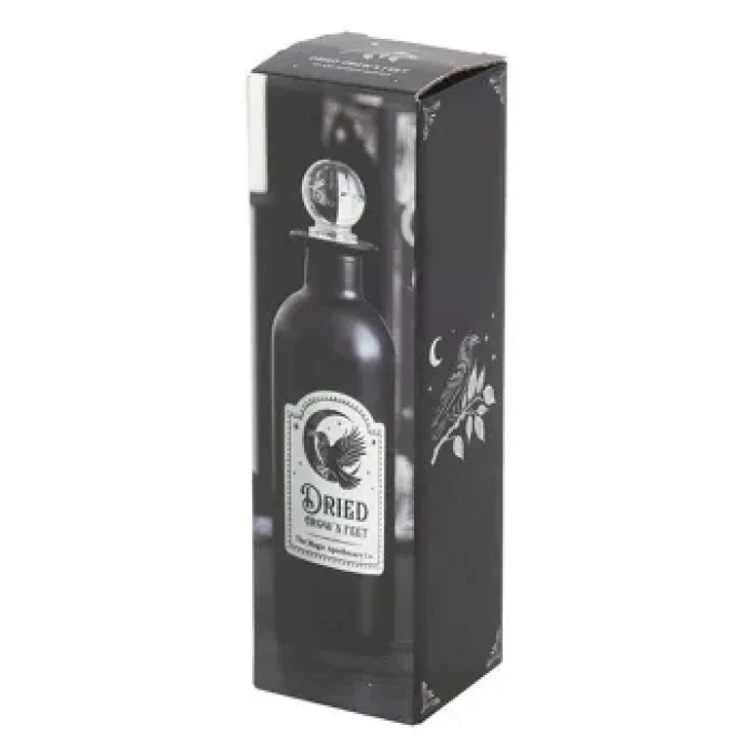 BOUTEILLE DECORATIVE EN VERRE