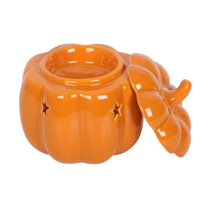 Brûleur orange en forme de citrouille 