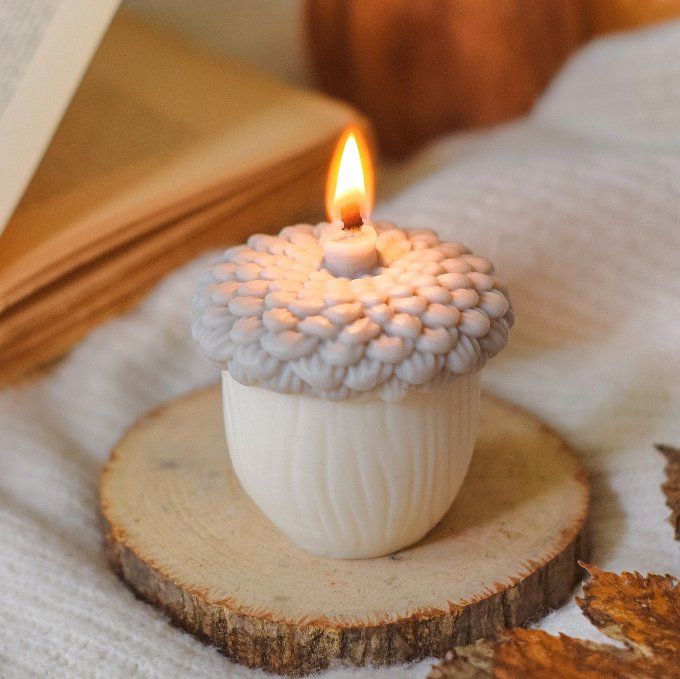 BOUGIE EN FORME DE GLAND