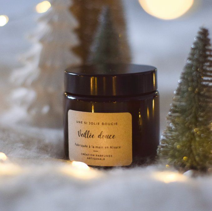 Veillée Douce - Bougie artisanale au parfum doux et apaisant
