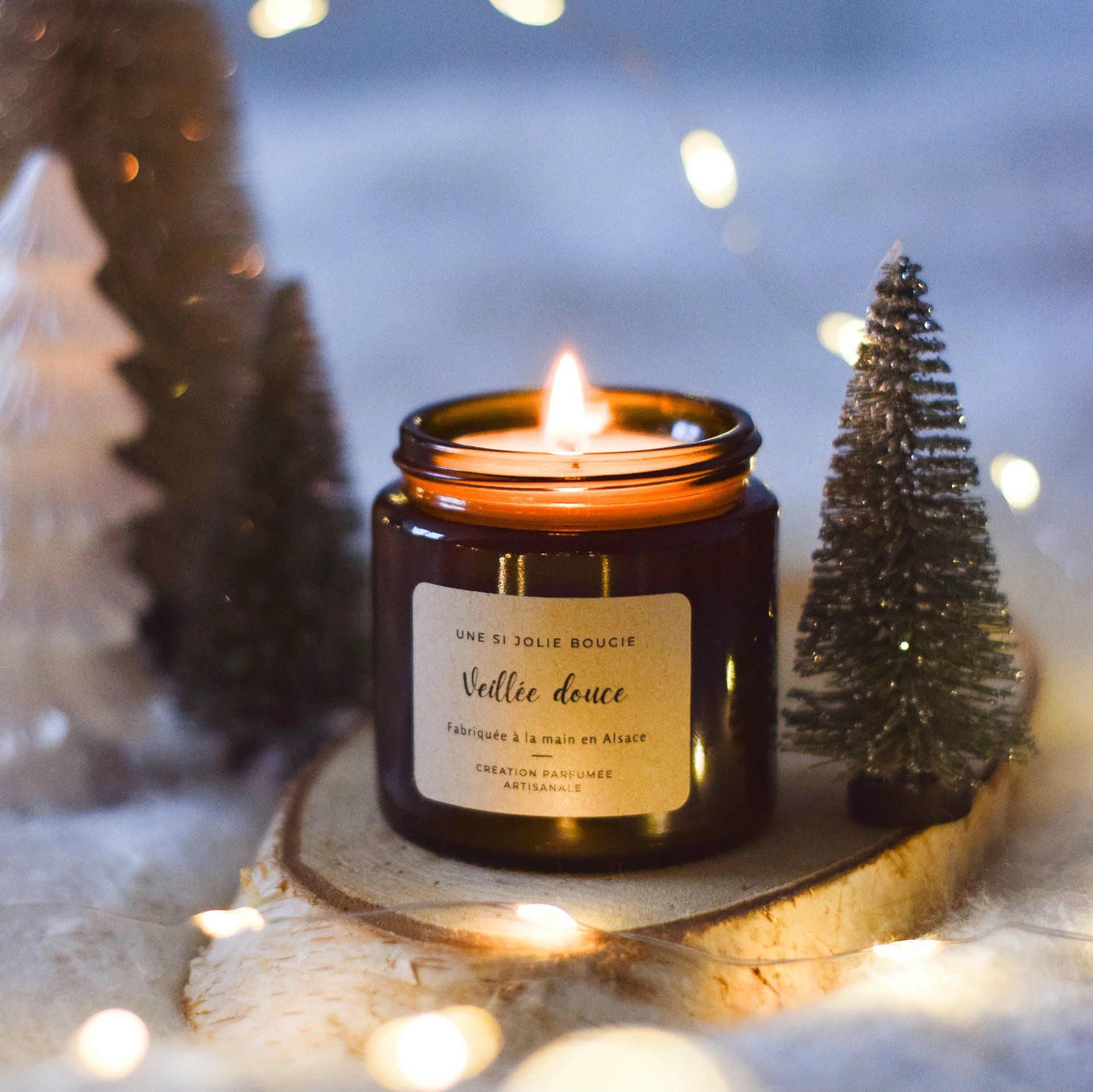 Veillée Douce - Bougie artisanale au parfum doux et apaisant