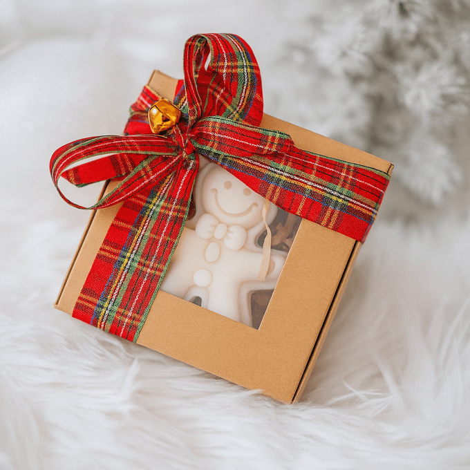 Bougie Gingerbread artisanale – Parfums au choix | Ambiance Noël