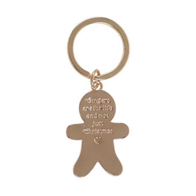 Porte-clés bonhomme en pain d'épice