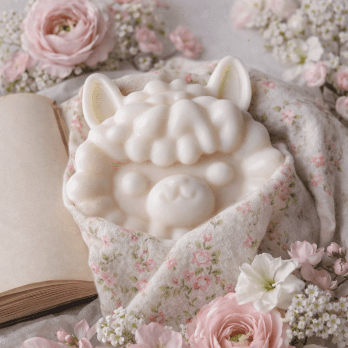 Fondant parfumé en forme d'alpaga