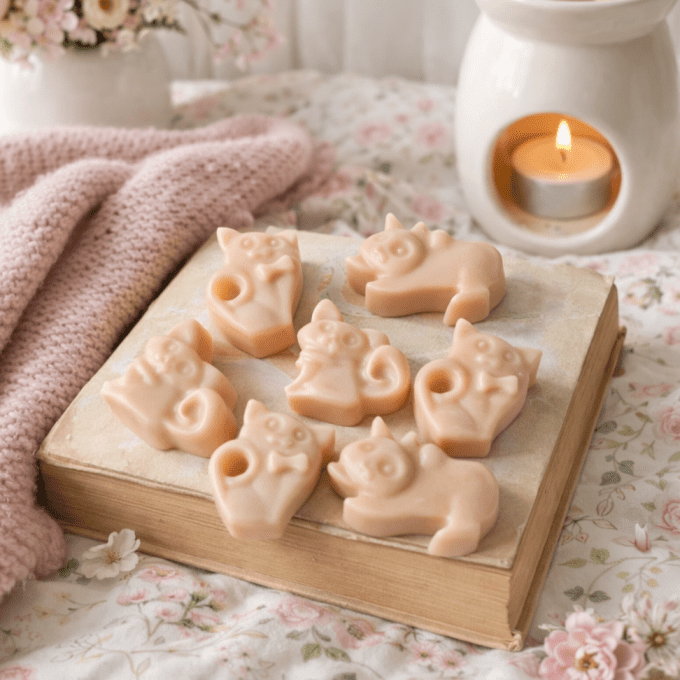 Fondants parfumés Petits chats - 70 grammes