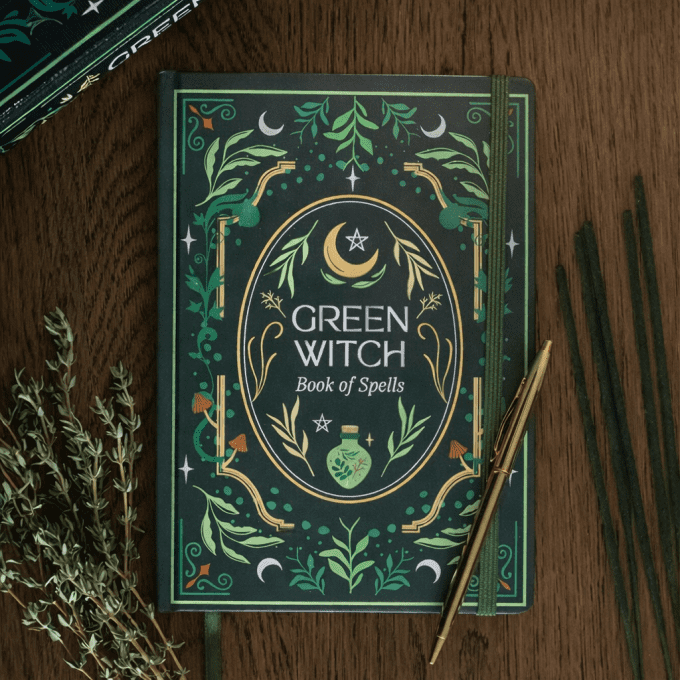 Carnet A5 Green Witch