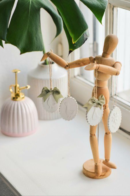 Coffret de 4 suspensions parfumées artisanales