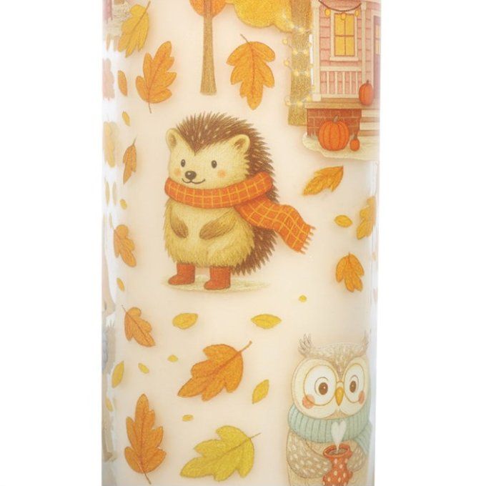 Bougie en tube parfumée aux bois de cannelle