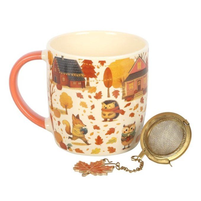 Ensemble tasse et infuseur à thé