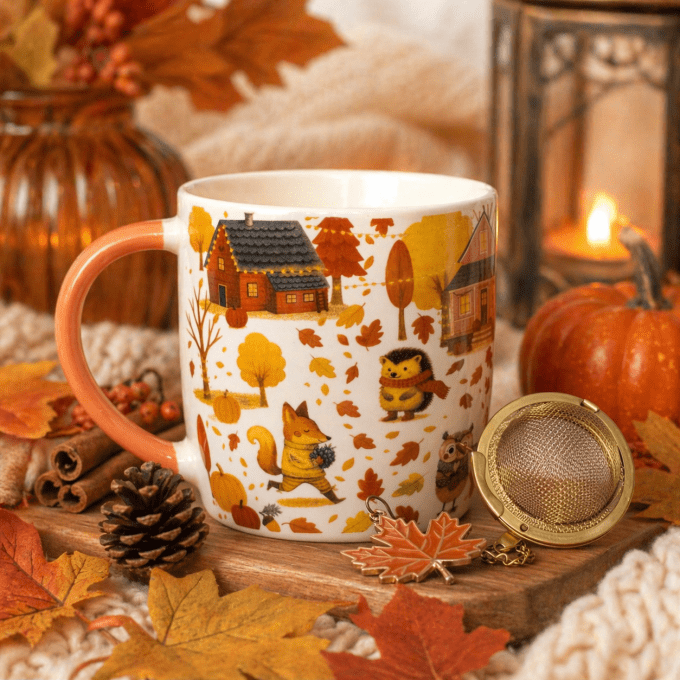Ensemble tasse et infuseur à thé