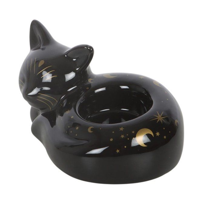 Porte-bougie chauffe-plat Black Cat