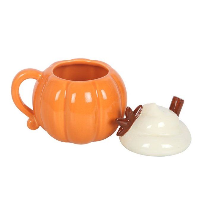 Tasse avec couvercle « Crème de potiron »