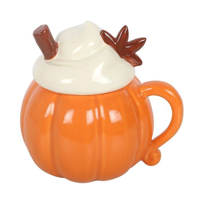 Tasse avec couvercle « Crème de potiron »