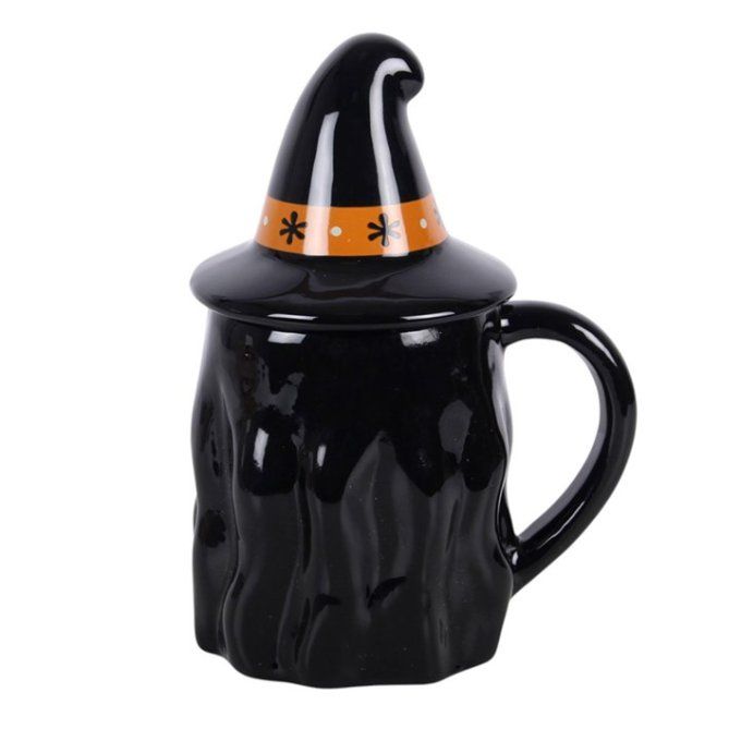 Tasse avec couvercle Petite Sorcière