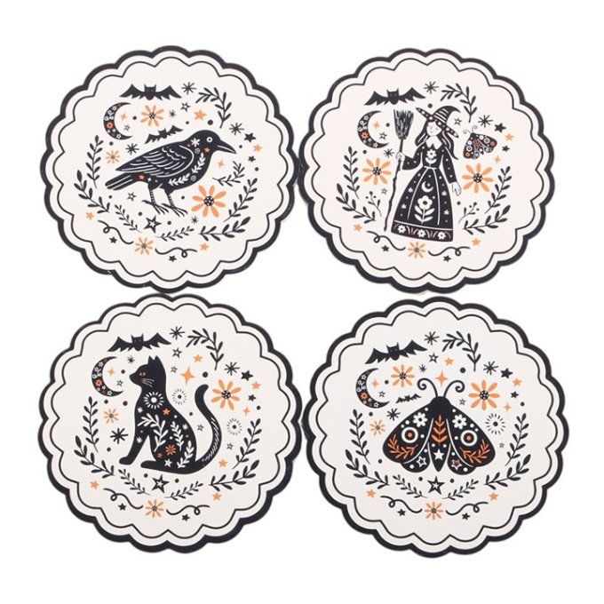 Ensemble de dessous de verre