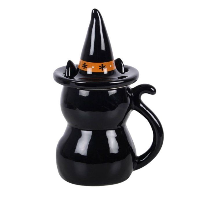 Tasse à couvercle « Black Cat » 