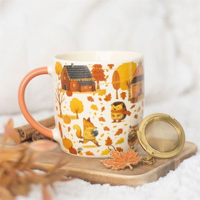 Ensemble tasse et infuseur à thé