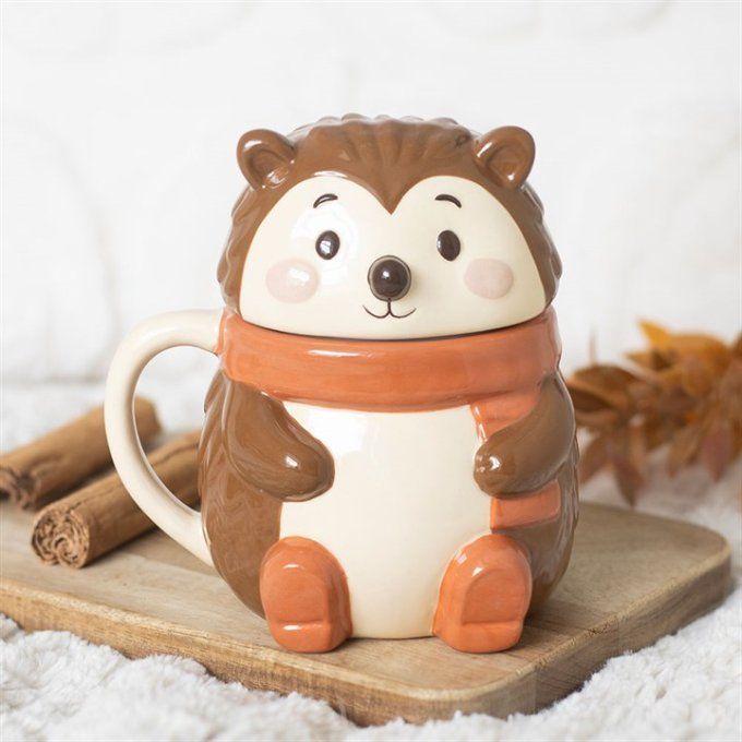 Tasse en forme de hérisson