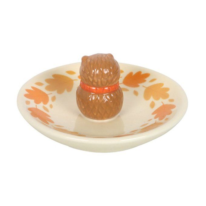 Petite coupelle « Hérisson d'automne »