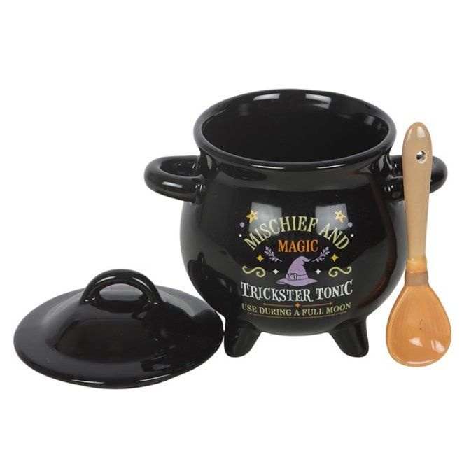 Bol à soupe « Mischief and Magic Cauldron » avec cuillère