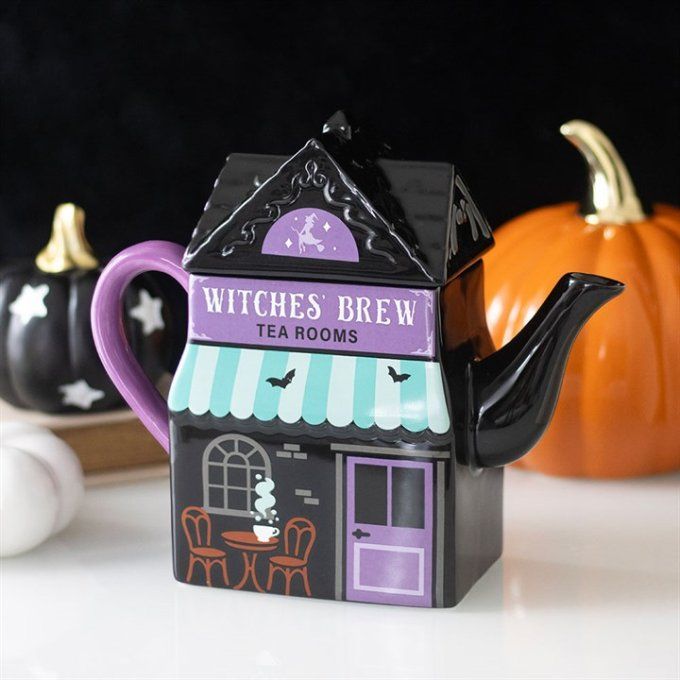 Théière du salon de thé « Witches' Brew »