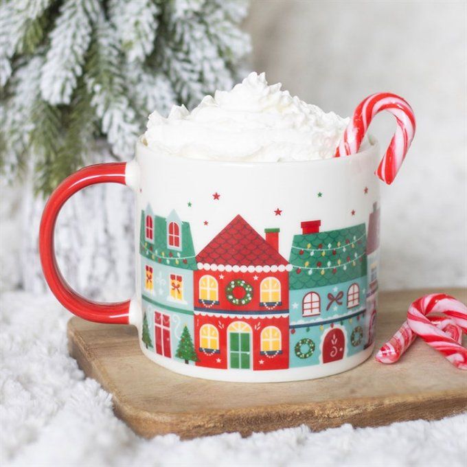 Tasse imprimée « Christmas Street »