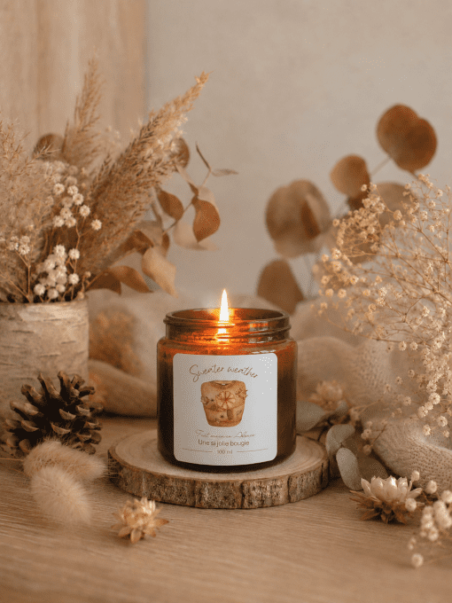 Sweater Weather – Bougie parfumée artisanale 100 g