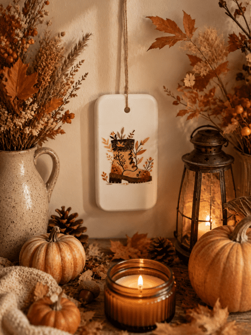 Suspensions décoratives d'automne – Lot de 3