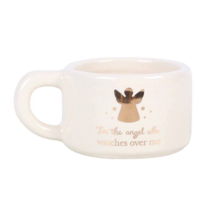 Porte-bougie « Pour l'ange qui veille sur moi »