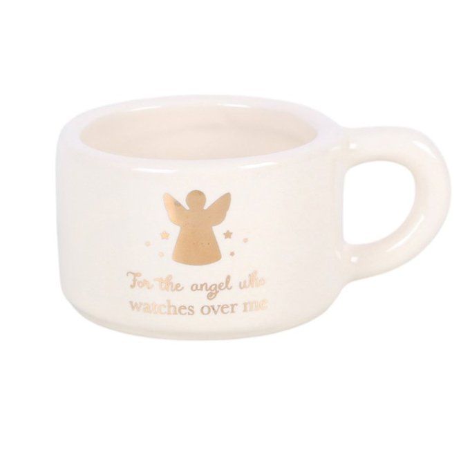 Porte-bougie « Pour l'ange qui veille sur moi »