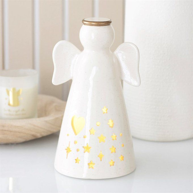 Petite décoration d'ange lumineuse à LED