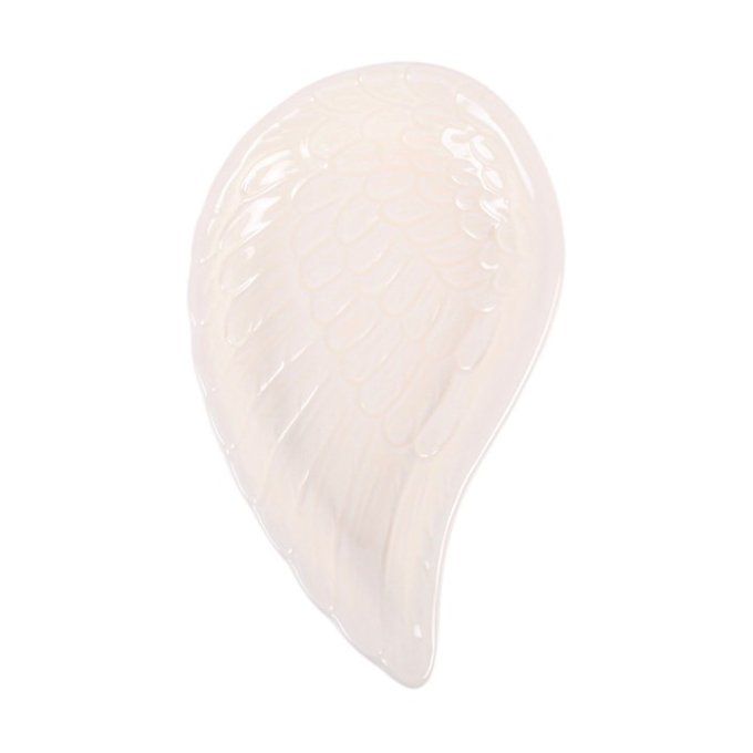 Petite coupelle « Aile d'ange » blanc cassé