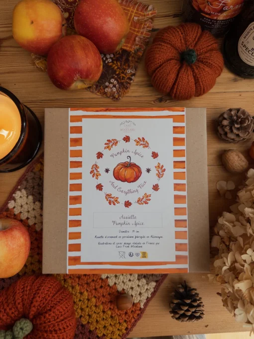 Assiette Pumpkin Spice