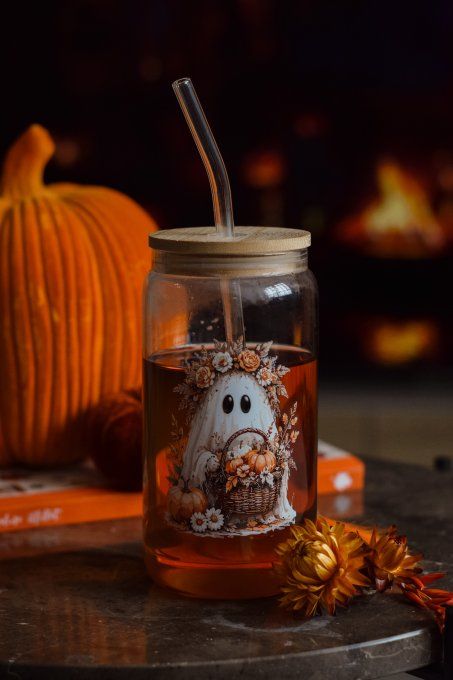 Gobelet en verre « Les Fantômes d’Automne »