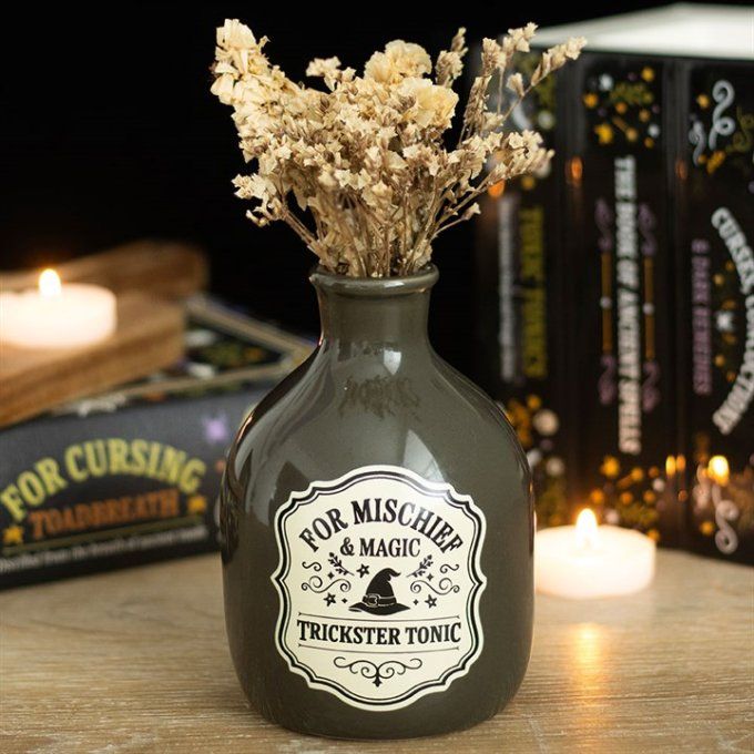 Vase et bougeoir « Farces et potions magiques »