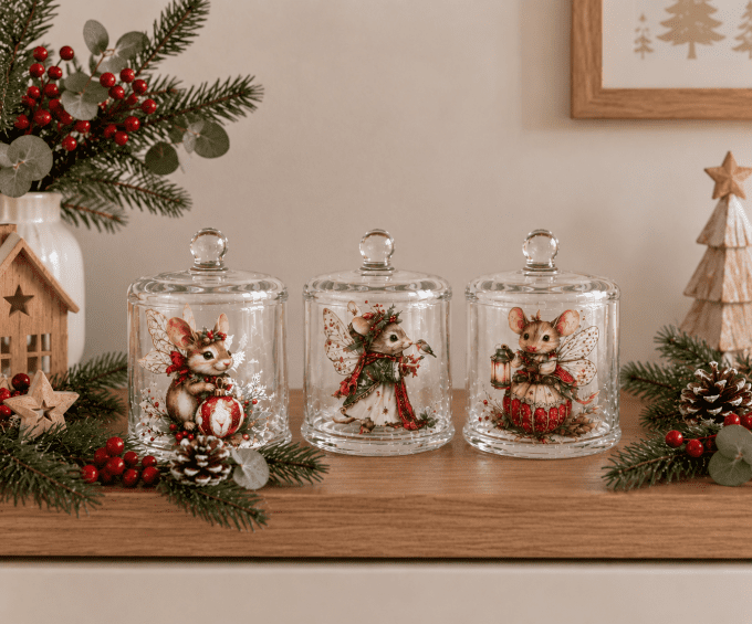 Bougie Cloche - Le Noël des Petites Souris