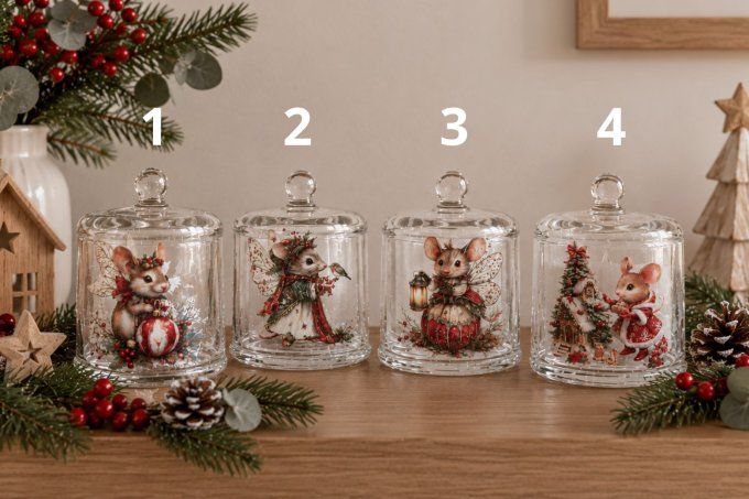 Bougie Cloche - Le Noël des Petites Souris