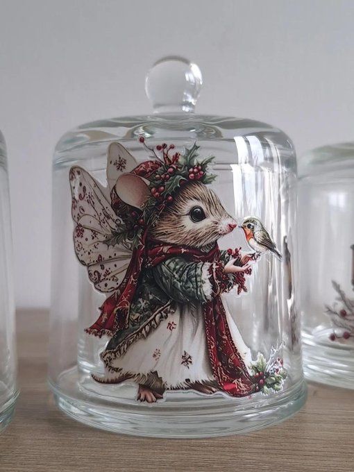 Bougie Cloche - Le Noël des Petites Souris