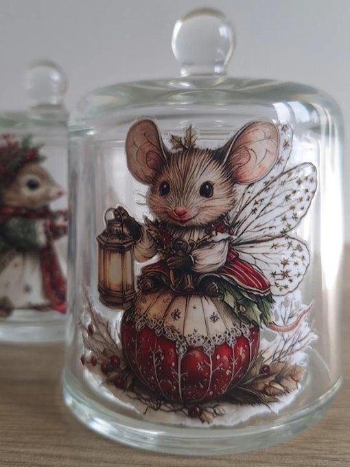 Bougie Cloche - Le Noël des Petites Souris