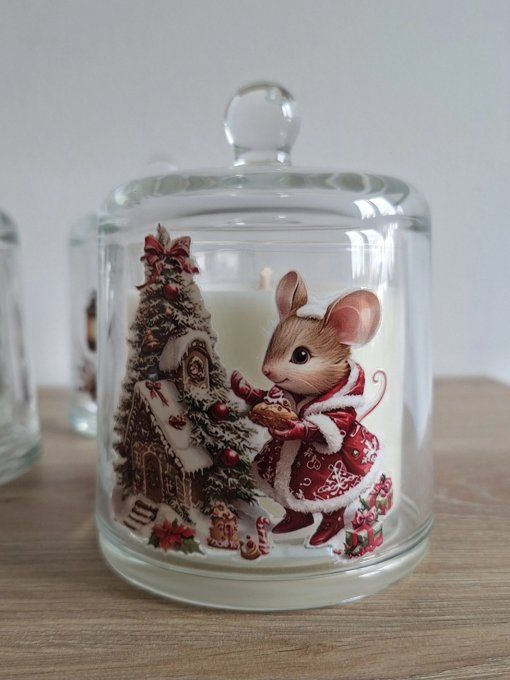 Bougie Cloche - Le Noël des Petites Souris