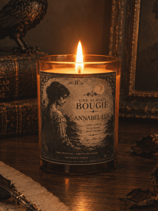 Bougie parfumée Annabel Lee – Collection Edgar Allan Poe