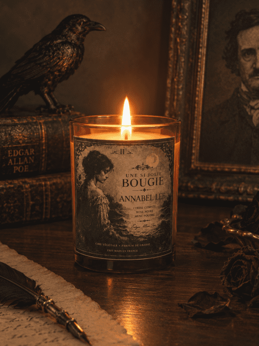 Bougie parfumée Annabel Lee – Collection Edgar Allan Poe