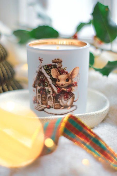 Bougie Le Noël des Petites Souris