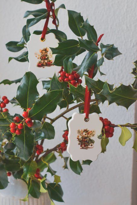 Suspension parfumée "Le Noël des Petites Souris "