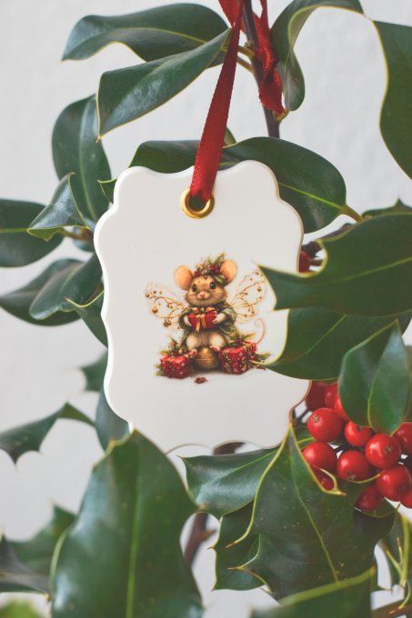 Suspension parfumée "Le Noël des Petites Souris "