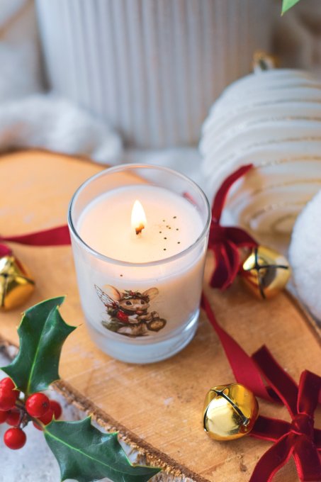 Petite bougie Le Noël des Petites Souris 